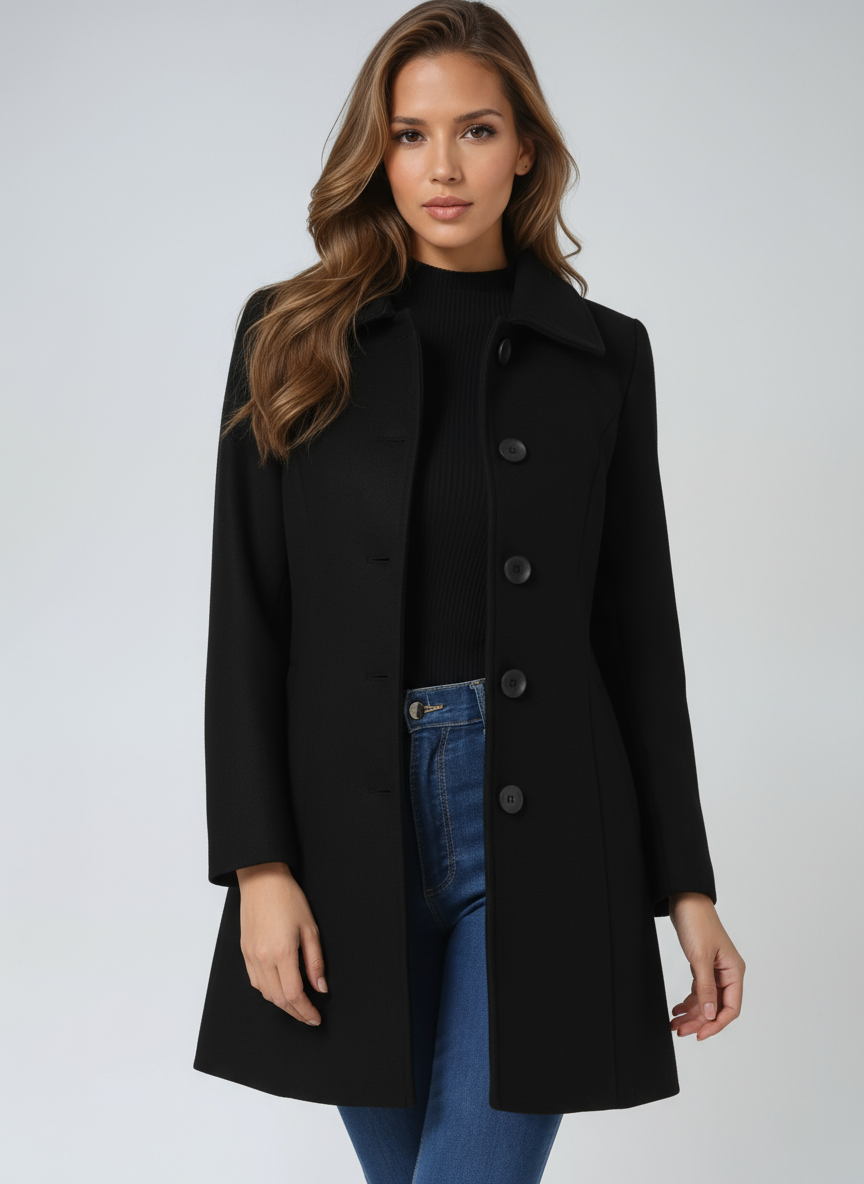 Veste cintrée-évasée élégante