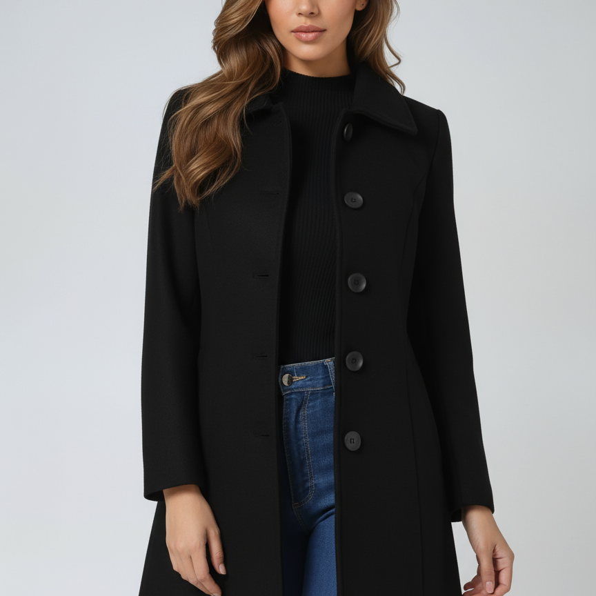 Veste cintrée-évasée élégante