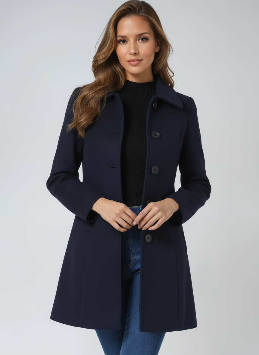 Veste cintrée-évasée élégante