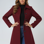 Veste cintrée-évasée élégante