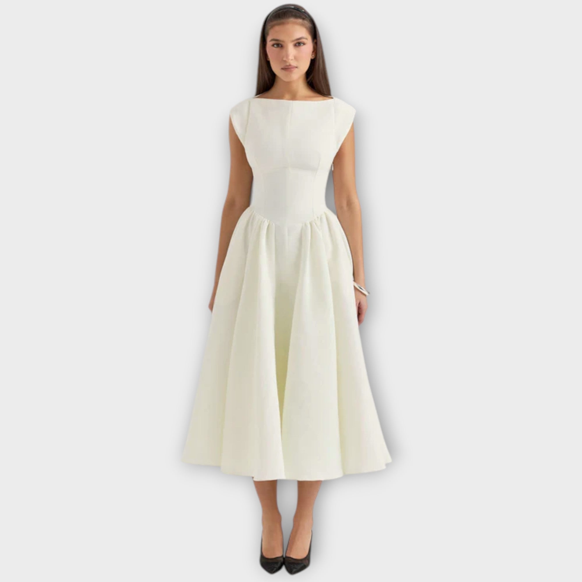 Victoria - Robe midi élégante