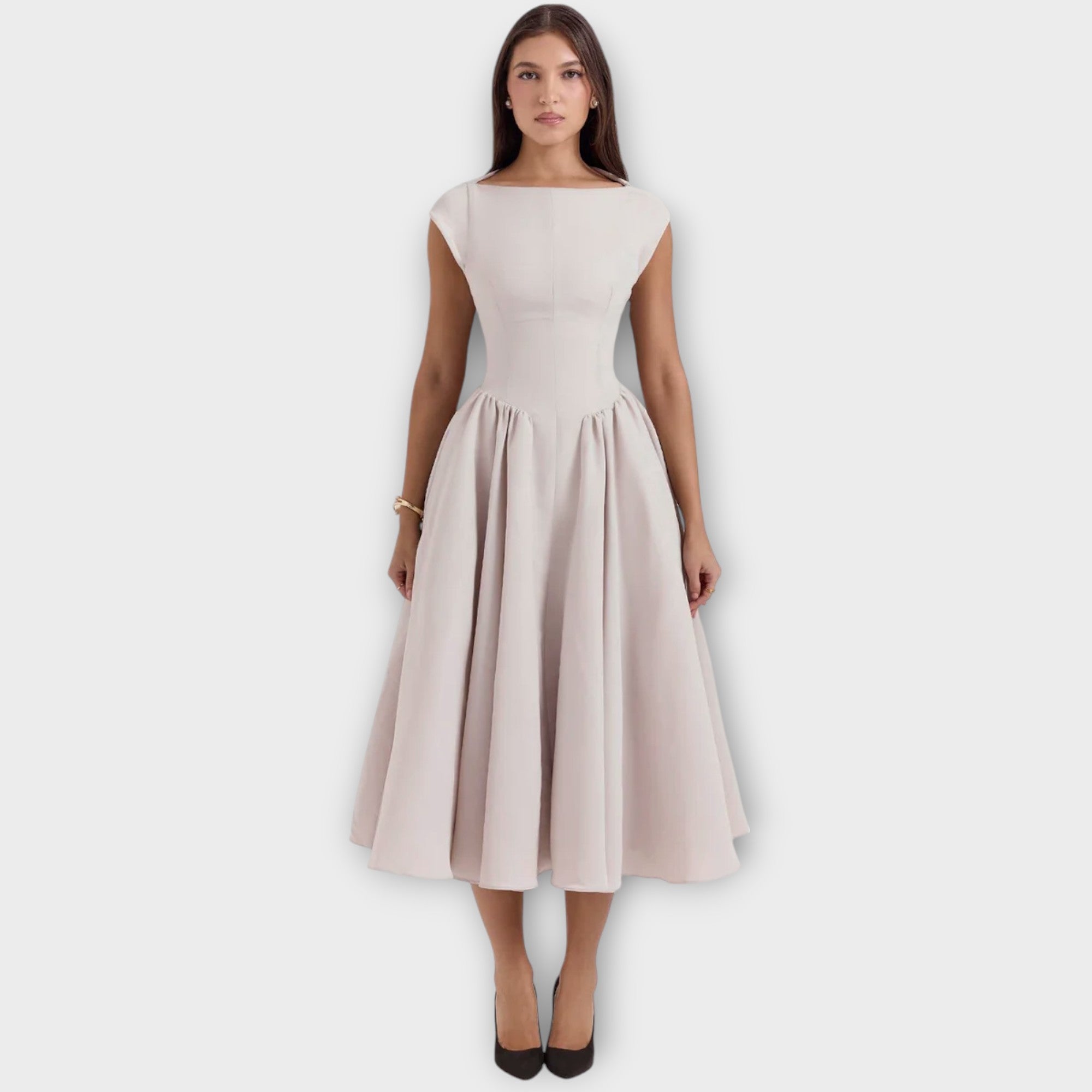 Victoria - Robe midi élégante