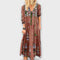 Vivi - Lässig – Robe longue boho en lin