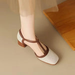 Xanthe | Chaussures élégantes à talon moyen
