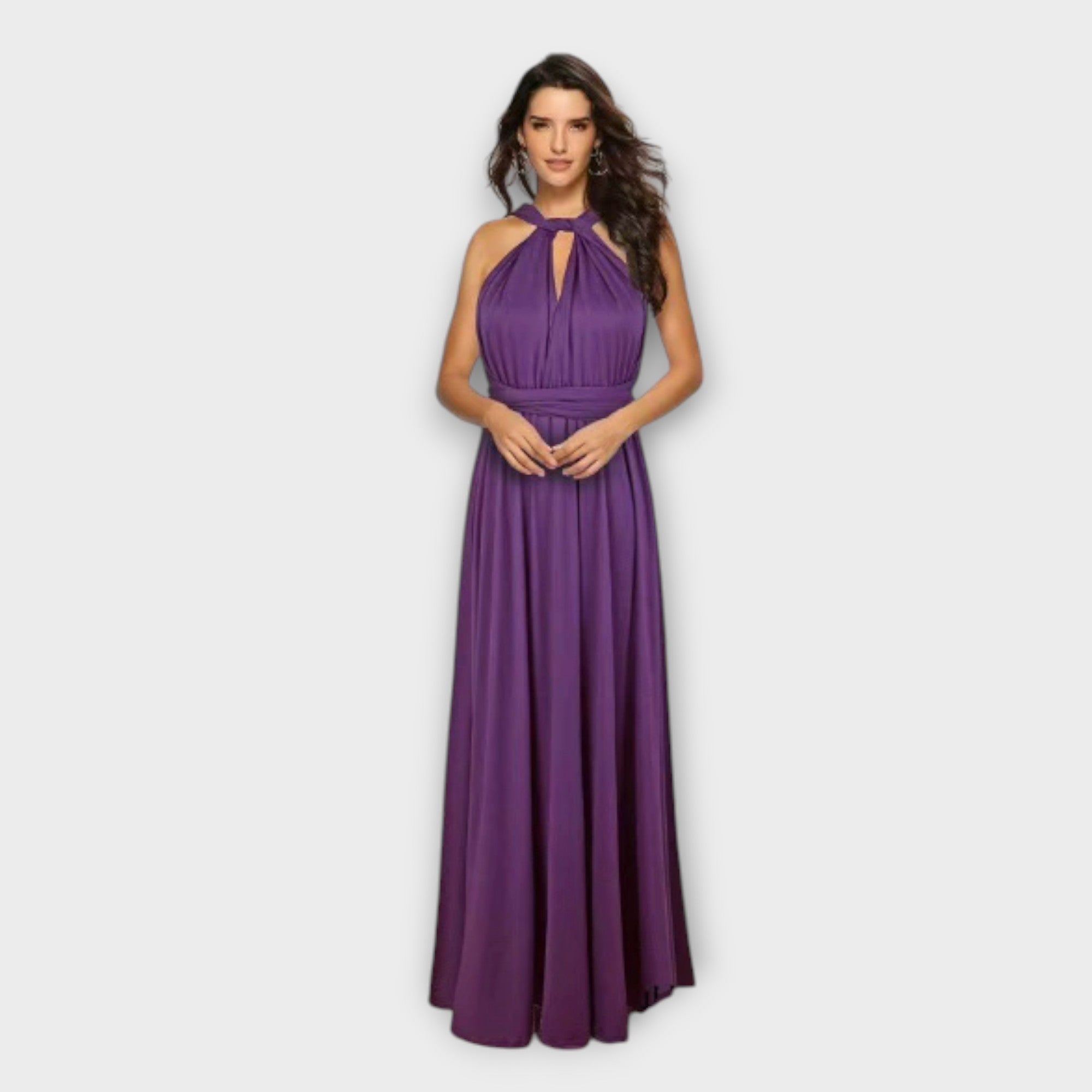 Zara - Robe longue portefeuille
