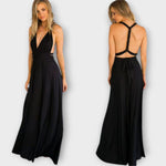 Zara - Robe longue portefeuille