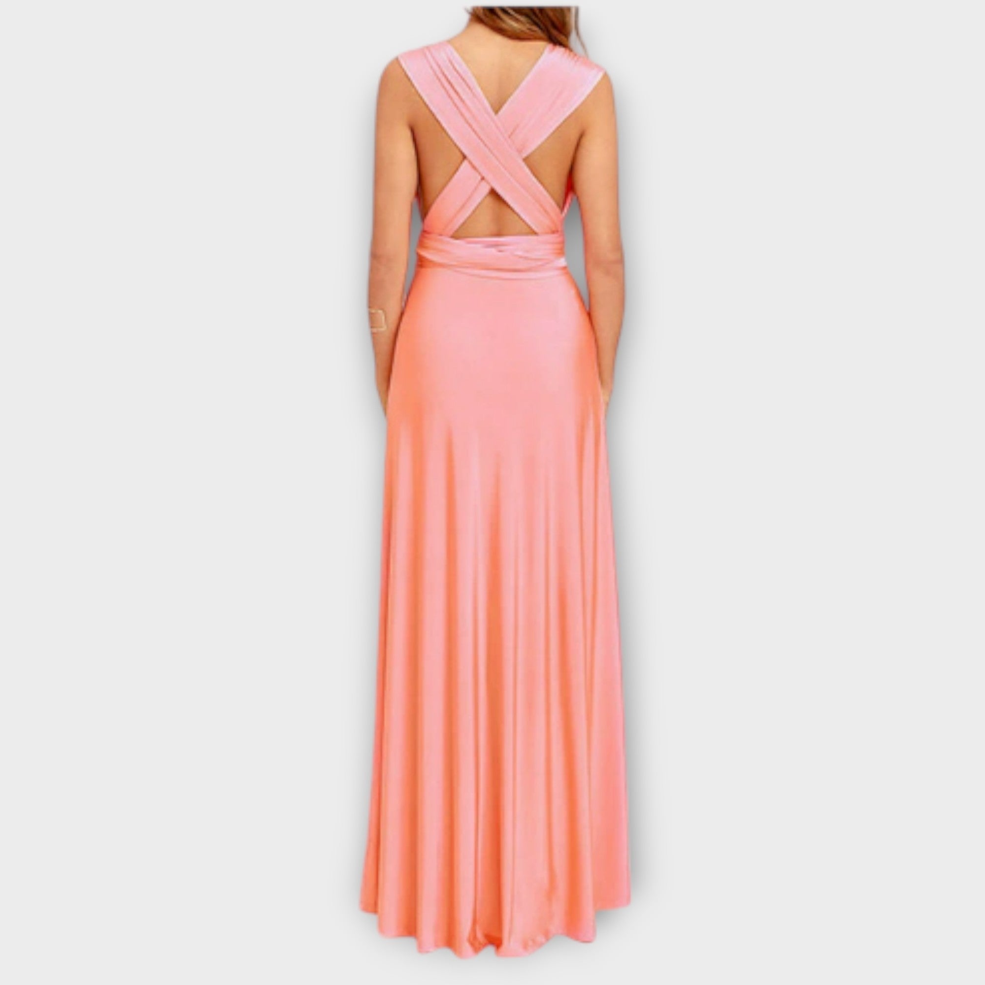 Zara - Robe longue portefeuille
