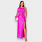 Zarra | Robe longue élégante à une épaule