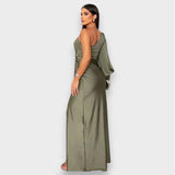 Zarra | Robe longue élégante à une épaule